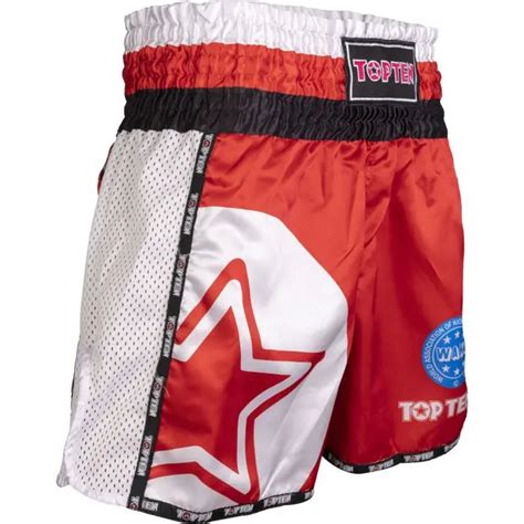 Kickbox-Shorts TOP TEN “WAKO Star” – TOP TEN INDIA