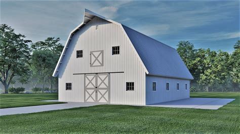 Gambrel Roof Barn Home Kit