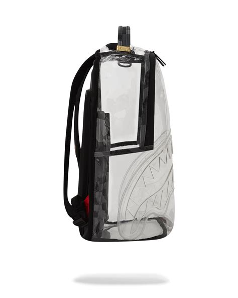 CLEAR AS NIGHT - CLEAR DLX BACKPACK – SPRAYGROUND®