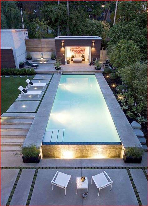 2020’s Top 10 Small Inground Pool Ideas | Modern pools, Backyard pool ...