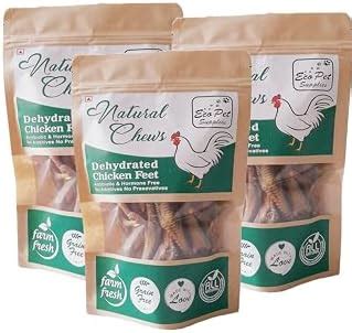 Eco Pet Supplies Dehydrated Chicken Feet for Dog Tasty & Healthy Pet ...