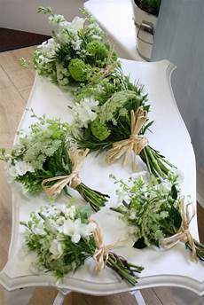 Simple Wedding Flowers by The Blossom Tree White And Green Country Wedding Simple Wedding Flowers