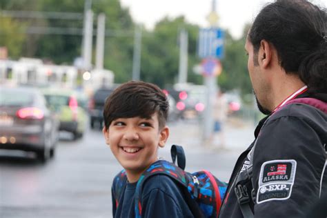 Iranian father and son re-enact their story for Hungarian theatre goers ...