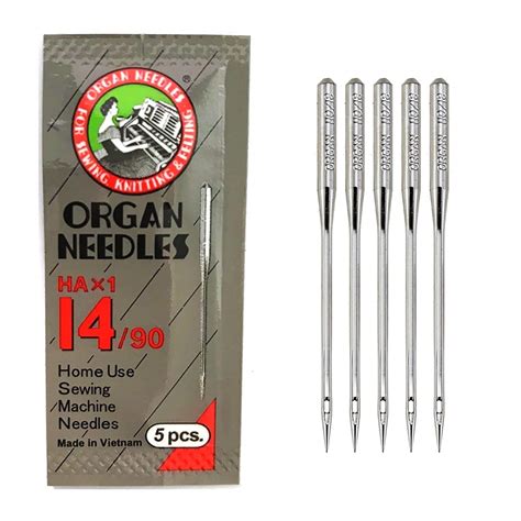 K G group Home Use Sewing Machine Needles Set - Pack of 5 (White, Size ...