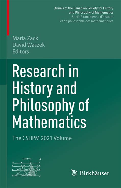 Buy Research in History and Philosophy of Mathematics: The CSHPM 2021 ...