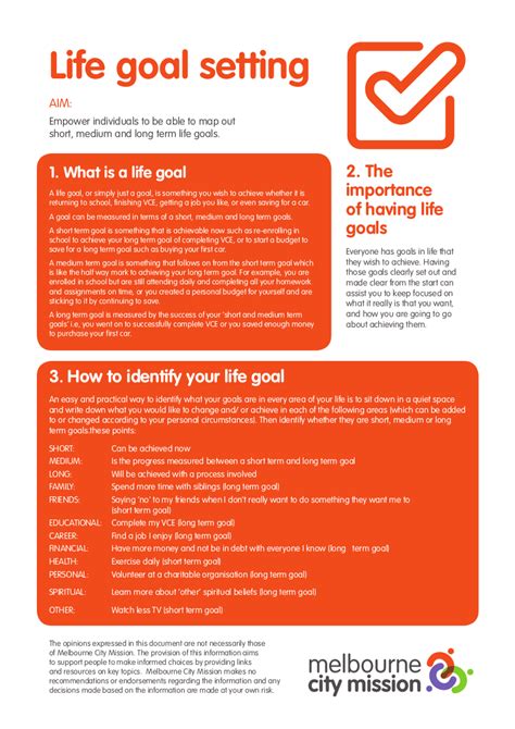 Image result for Life Goals Examples