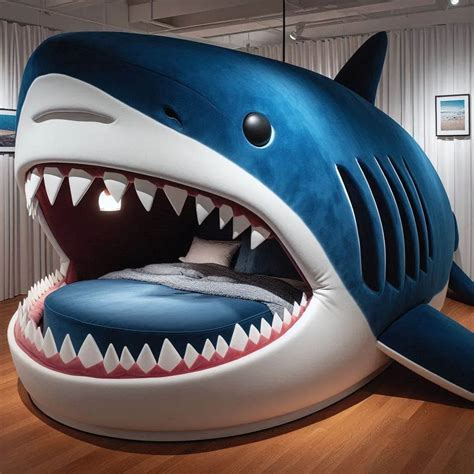 The Shark-Shaped Bed: A Bold, Fun, and Innovative Design for Unique ...