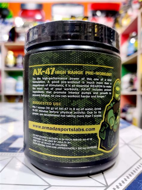 Armada Sports AK-47 Pre-Workout 30 Servings - NCRFS
