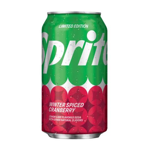 Sprite Winter Spiced Cranberry 355ml USA