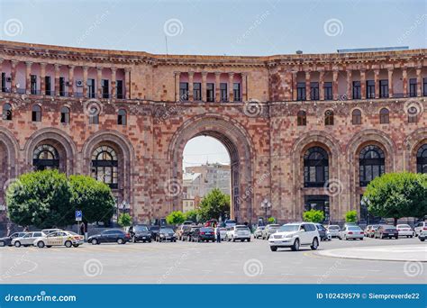 Architecture of Yerevan, Armenia Editorial Stock Image - Image of museum, armenian: 102429579