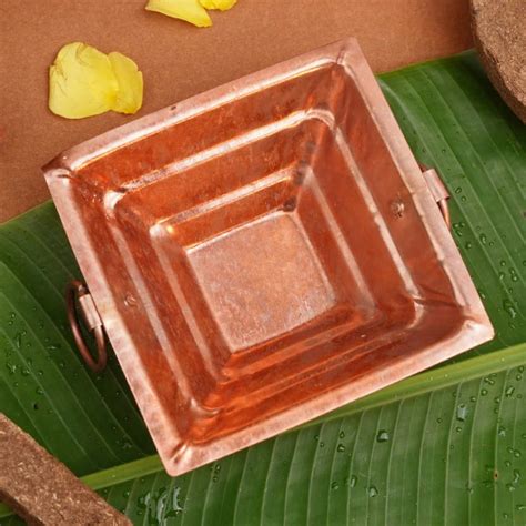 Copper Hawan Kund with Handles – sanatansevasanstan