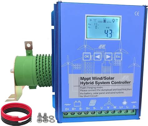 CHRISK 8000W 12V 24V 48V 50A Hybrid Wind Solar Charge MPPT India | Ubuy
