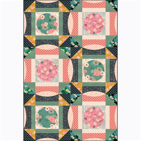 Roundabout Quilt Pattern 的图像结果