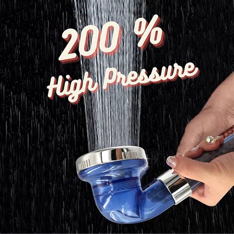 Buy High Pressure Jet Shower Head - Hydro Turbo 3 Spray Mode Jetting ...