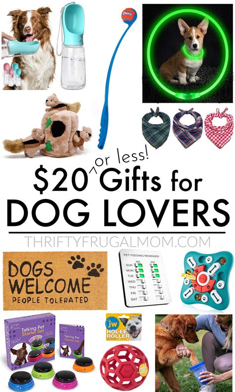 20 Gifts for Dog Lovers ($20 or less!) - Thrifty Frugal Mom