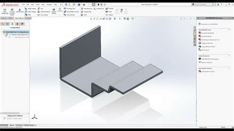 Image result for SolidWorks Flat Pattern to Bend Pattern
