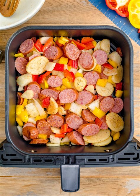 Air Fryer Kielbasa and Potatoes - My Air Fryer Kitchen