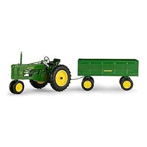 ERTL John Deere 50 Tractor with Flarebox Wagon (1:16 Scale) : Amazon.in ...