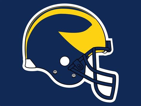 Clipart of Michigan Wolverines Football logo free image download