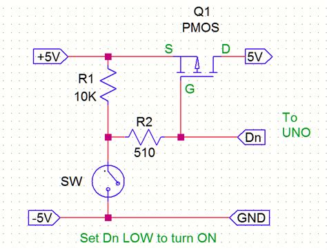 Image result for P-Channel MOS FET Arduino