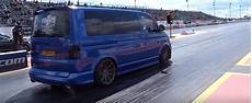 Vw Transporter Rs4 by 400 Hp Audi Rs4 Powered Volkswagen Transporter Goes Drag Vw Transporter Rs4