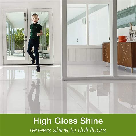 Bona High Gloss Hard-Surface Floor Polish for Stone, Tile, Laminate ...