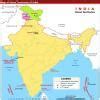 mark in Indian map state, union territory, rivers , mountains and ...