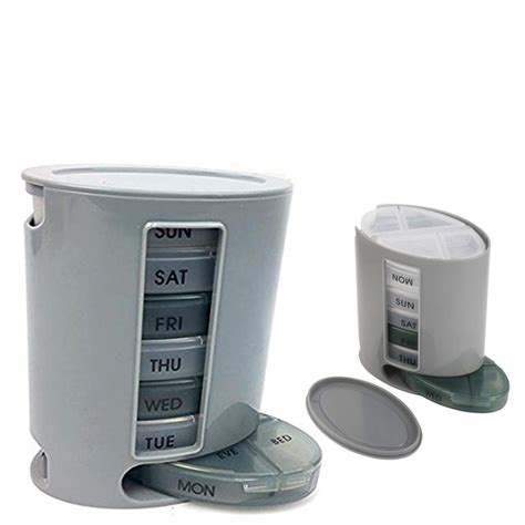 BSP Pill Pro 7 Day Weekly Tablet Medicine Organizer Box, Package ...