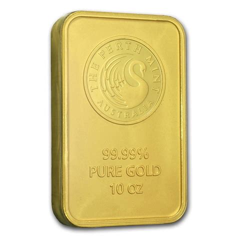 10 oz Gold Bar - Perth Mint (In Assay)