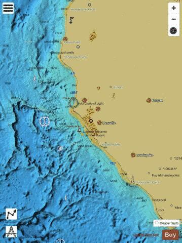 APPROACHES TO LAHAINA ISLAND OF MAUI (Marine Chart : US19348_P2792 ...