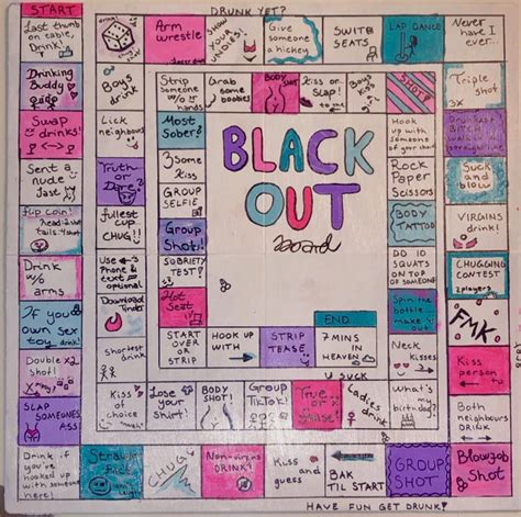 Drinking Board Game - Fun Game for Parties