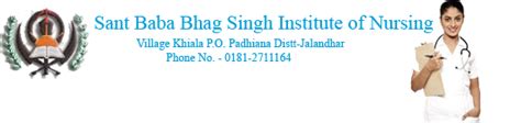 Sant Baba Bhag Singh Insitute of Nursing