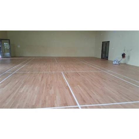 Construction Services - Wooden Badminton Court Floor Construction ...
