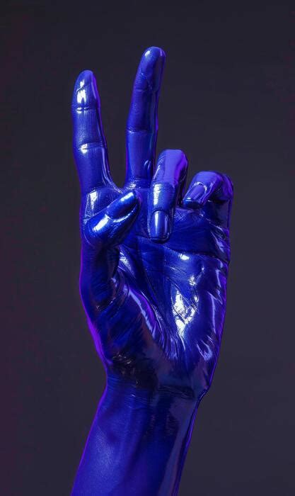 Image result for Blue Hand Sign
