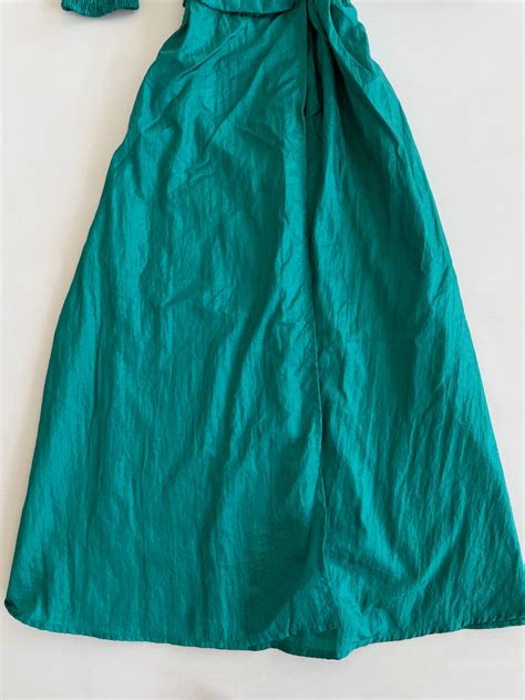 Leonard St. Vintage Emerald Dress-Bust 34 – Outdated