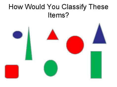 Image result for Classification Stuff