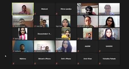 Students of MBA in Forensic Accounting, NFSU attending their ACL ...