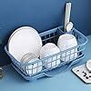 PARABRAHMA Dish Draining Rack - Unbreakable 3 in 1 Plastic Kitchen Sink ...