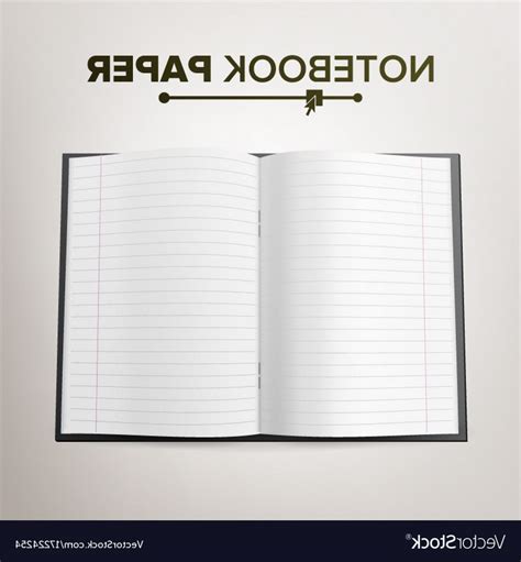 Image result for Notebook Paper Vector