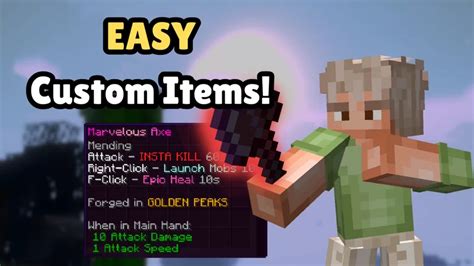 Image result for How to Make Custom Items Minecraft Server Java Commands 1.14