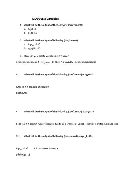 Assignment Module 的图像结果