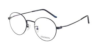Goldberg UNISEX ROUND FRAMES (GB-10266_BLU) : Amazon.in: Clothing ...