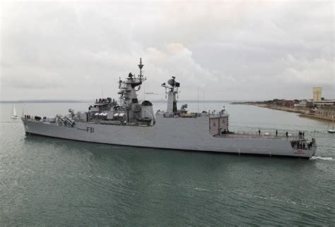 Brahmaputra-Class Frigate INS Beas [F37] & INS Brahmaputra [F31 ...