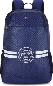 TOMMY HILFIGER Burleson 21 L Laptop Backpack Navy - Price in India ...
