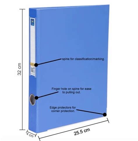 Ring Binders - Foolscape PP Index File 2-40-D (RB406F) Manufacturer ...