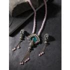 Multicolor Handcrafted Brass Earrings