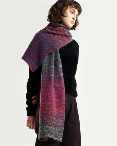 Rareism Women Muffy 3 Multi Plain Muffler