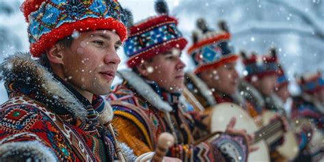 Sami national day celebration with traditional clothing and cultural ...