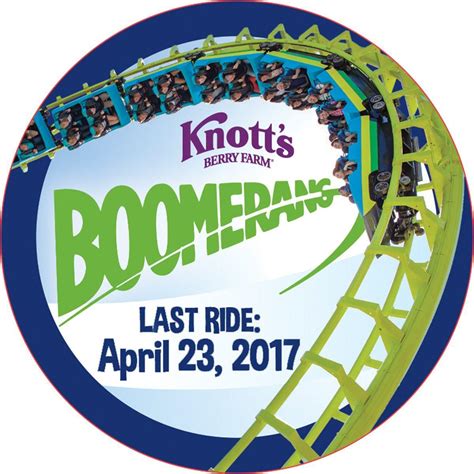 Boomerang Knott's Berry Farm Logo