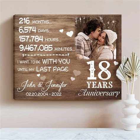 18 year wedding anniversary gift 60 photos - Astyledwedding.com